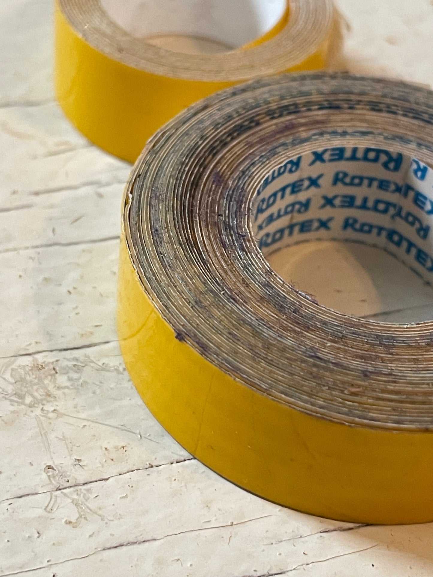 One roll of DYMO or compatible embossing tape in your choice of color and width (3/8, 1/2, 3/4”)