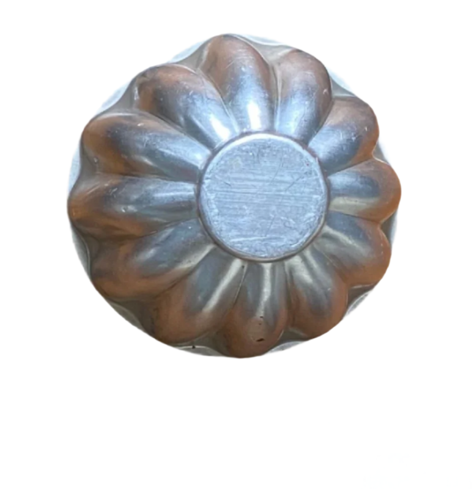Vintage/retro Aluminum mini cake jello jelly molds 2-4" each