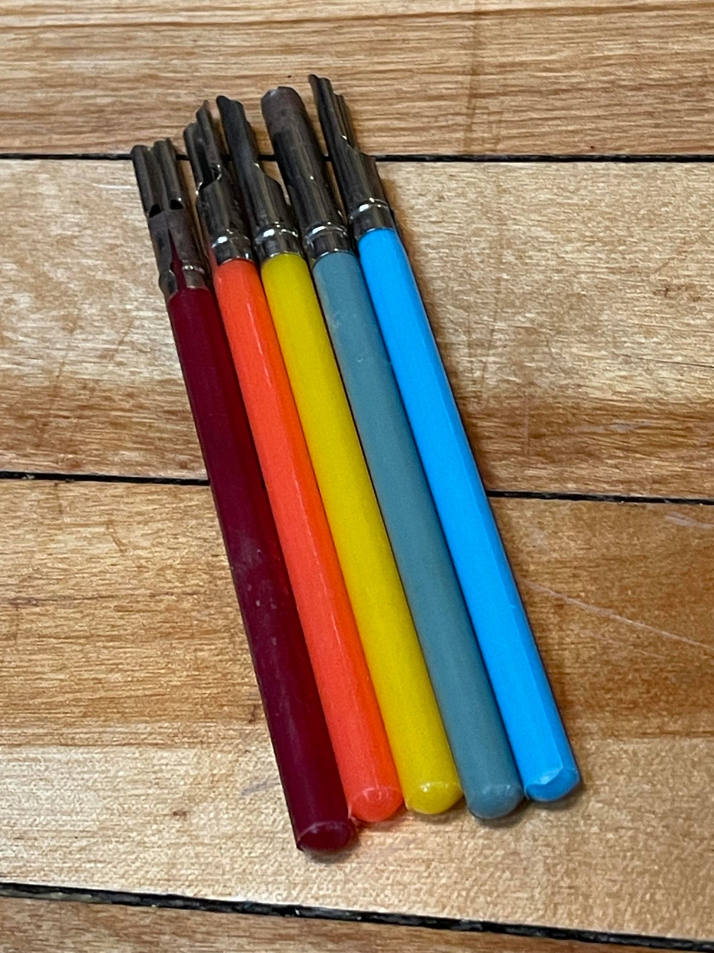 Travel sized pen holder + one nib (new old stock / deadstock)