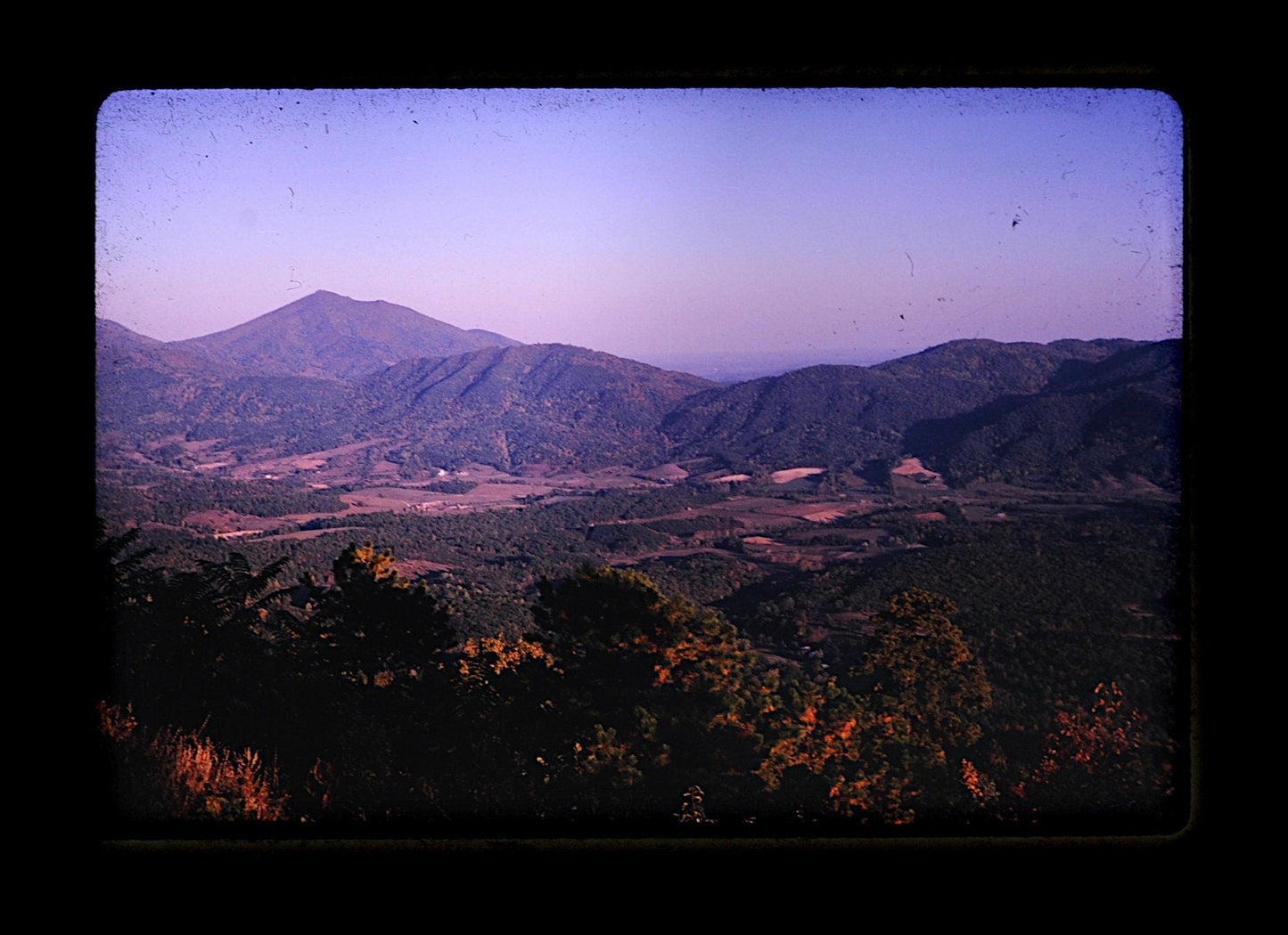 Two ounce vintage mix of 35 mm 1960s-1980s photo slides