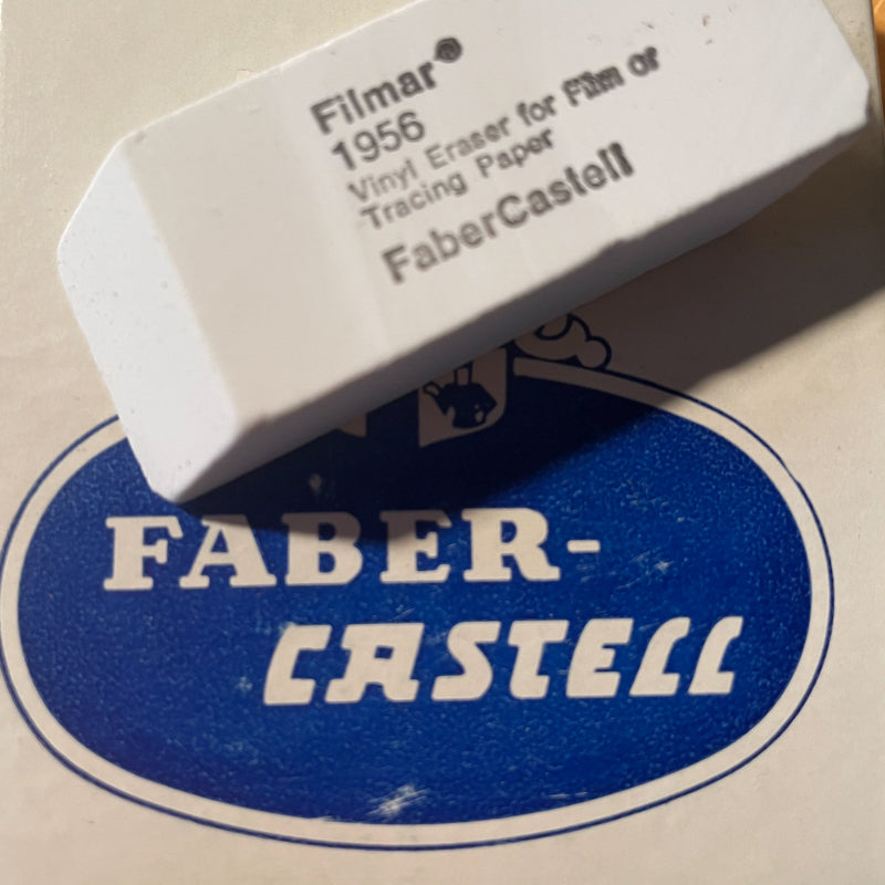 Art & Drafting Eraser: Faber Castell FILMAR 1956