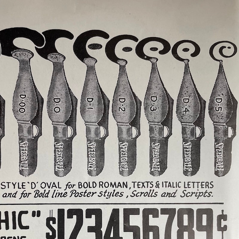 Speedball Calligraphy Nibs (New Old Stock)