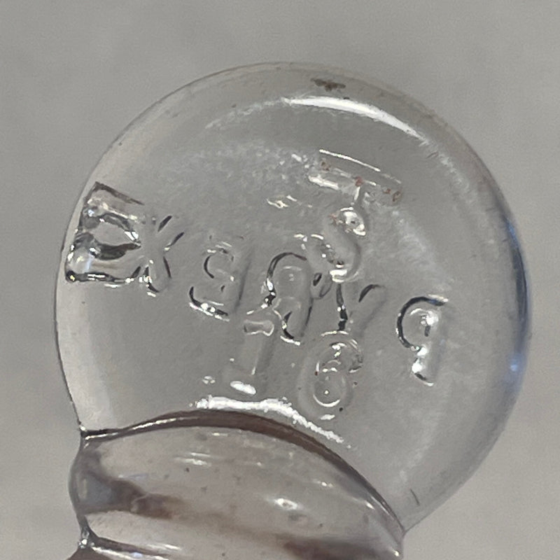 Glass stoppers for small bottles