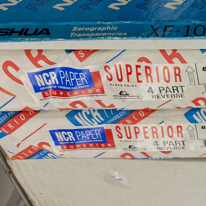 New Old Stock Tracing & Copy Paper (Carbon OR Carbonless)