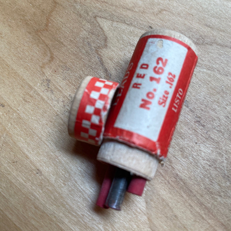 Vintage Listo Mechanical China Marker + Replacement Leads