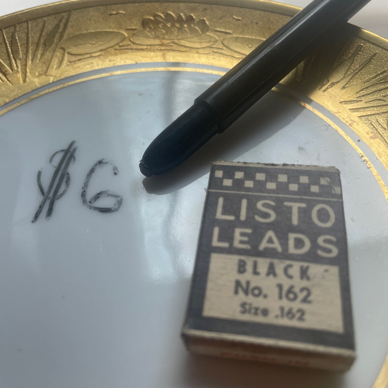 Refill Listo Marking Leads #162 for Listo Pencil #1620 • Pick Black, Red, Green, Blue • Grease Pencil • China Marker