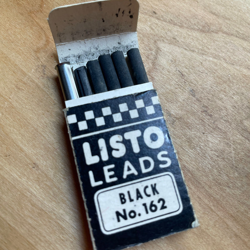 Refill Listo Marking Leads #162 for Listo Pencil #1620 • Pick Black, Red, Green, Blue • Grease Pencil • China Marker