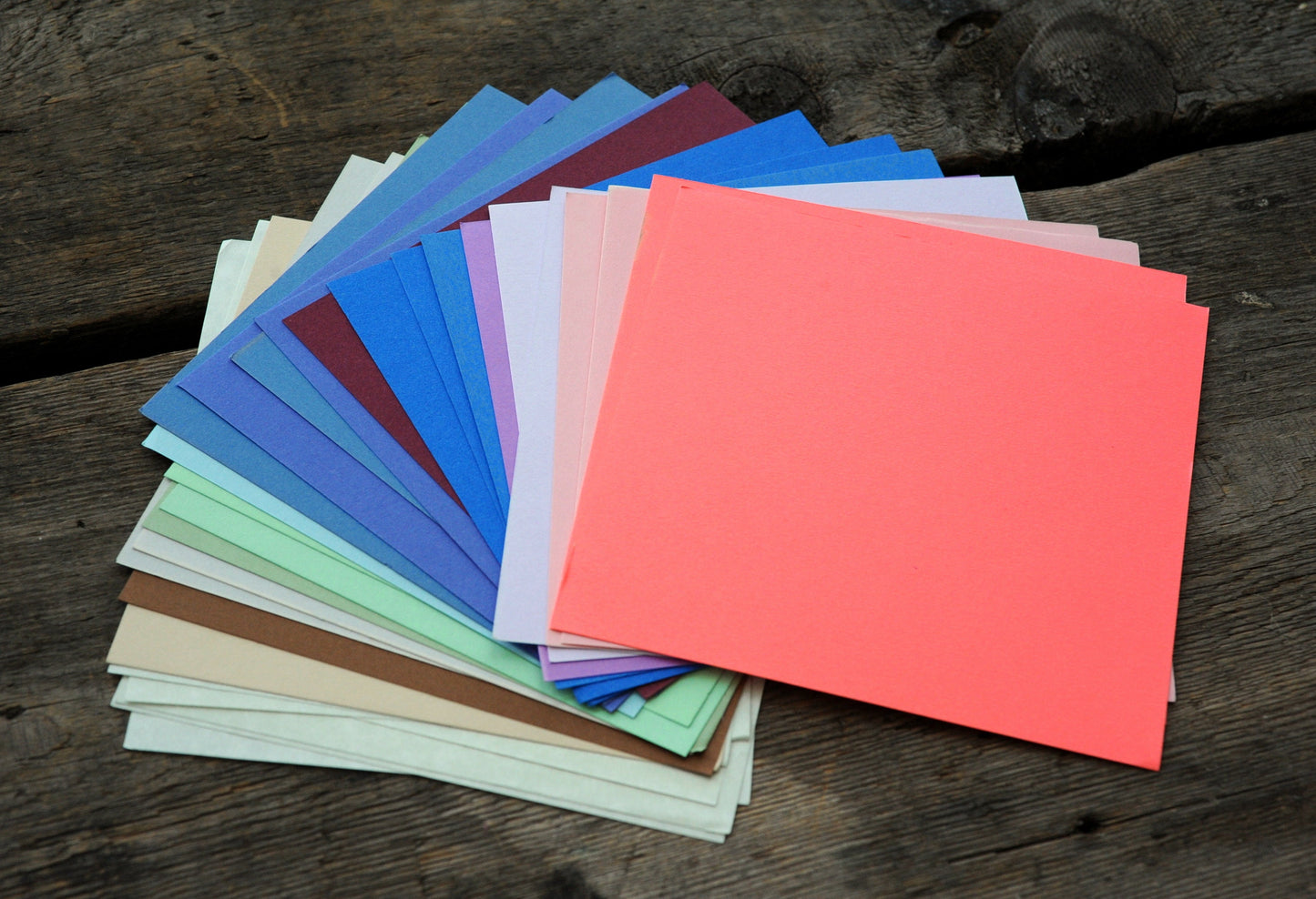 1/8 lb bundle of colorful paper scraps for junk journals, scrapbooking, crafts, collage / 25--30 pieces of patterned, colorful paper pieces
