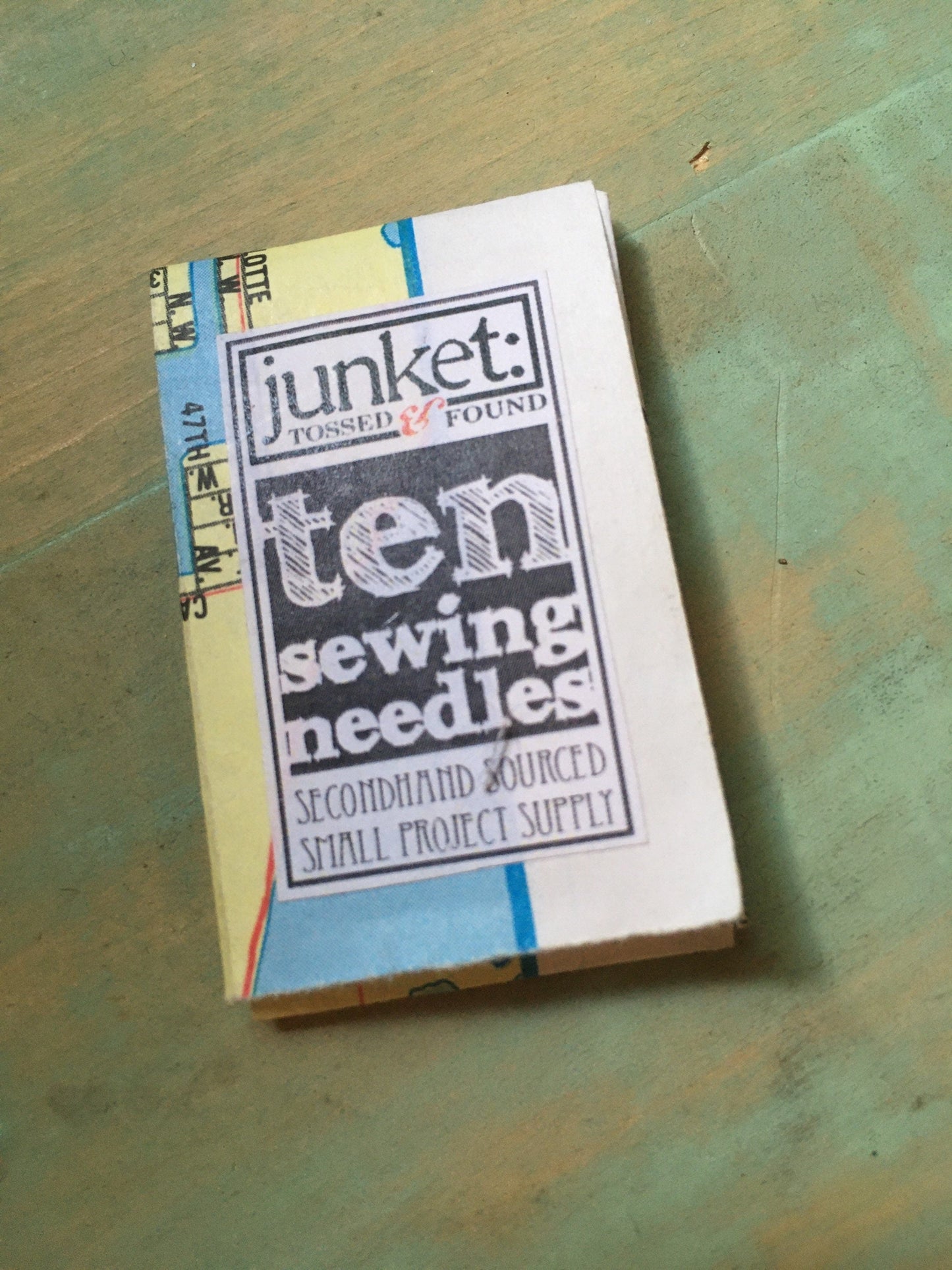 Ten hand-sewing needles - 100% reuse variety pack