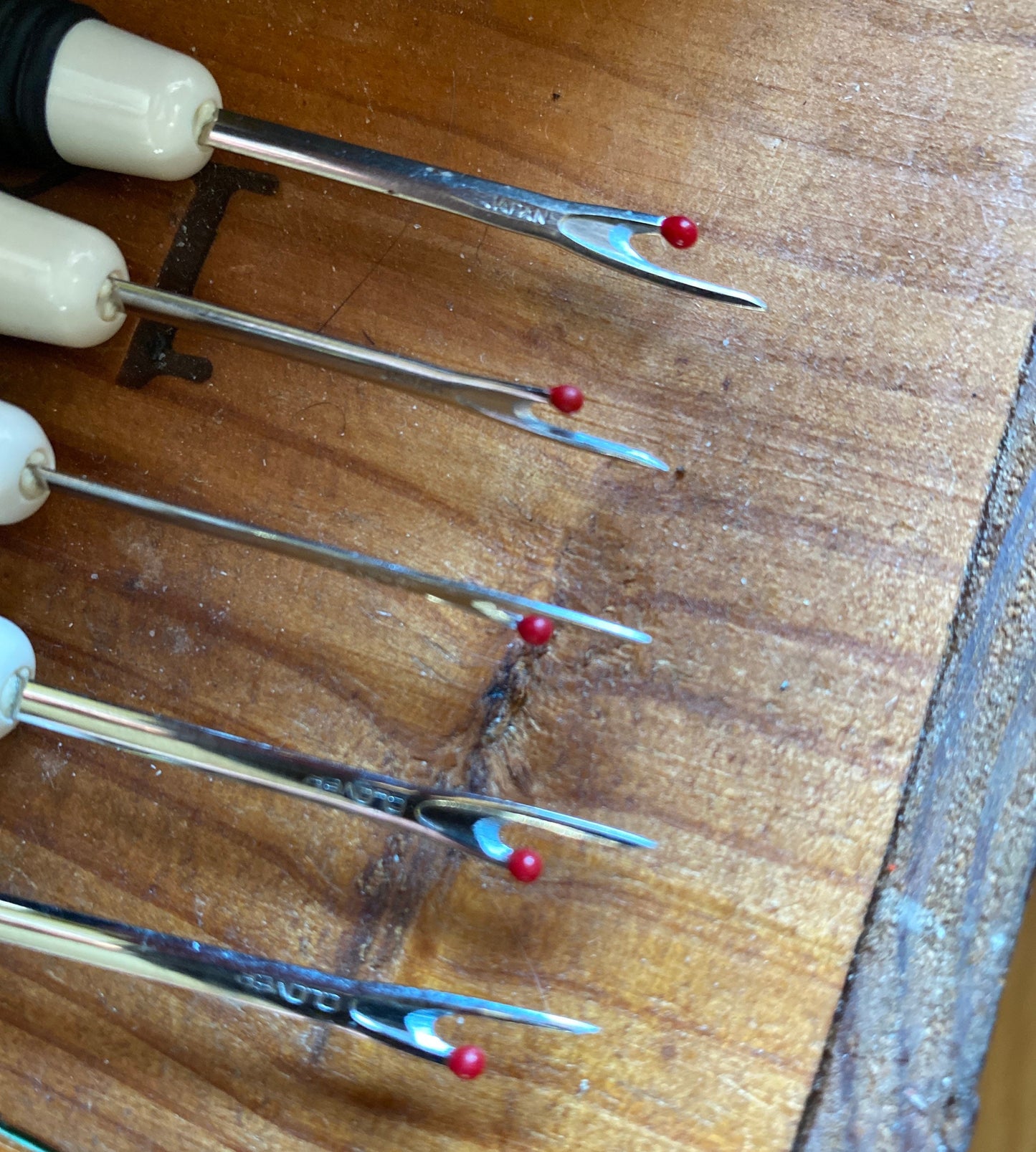 Seam ripper / one vintage or secondhand sourced hand tool for sewing mending altering upcycling projects