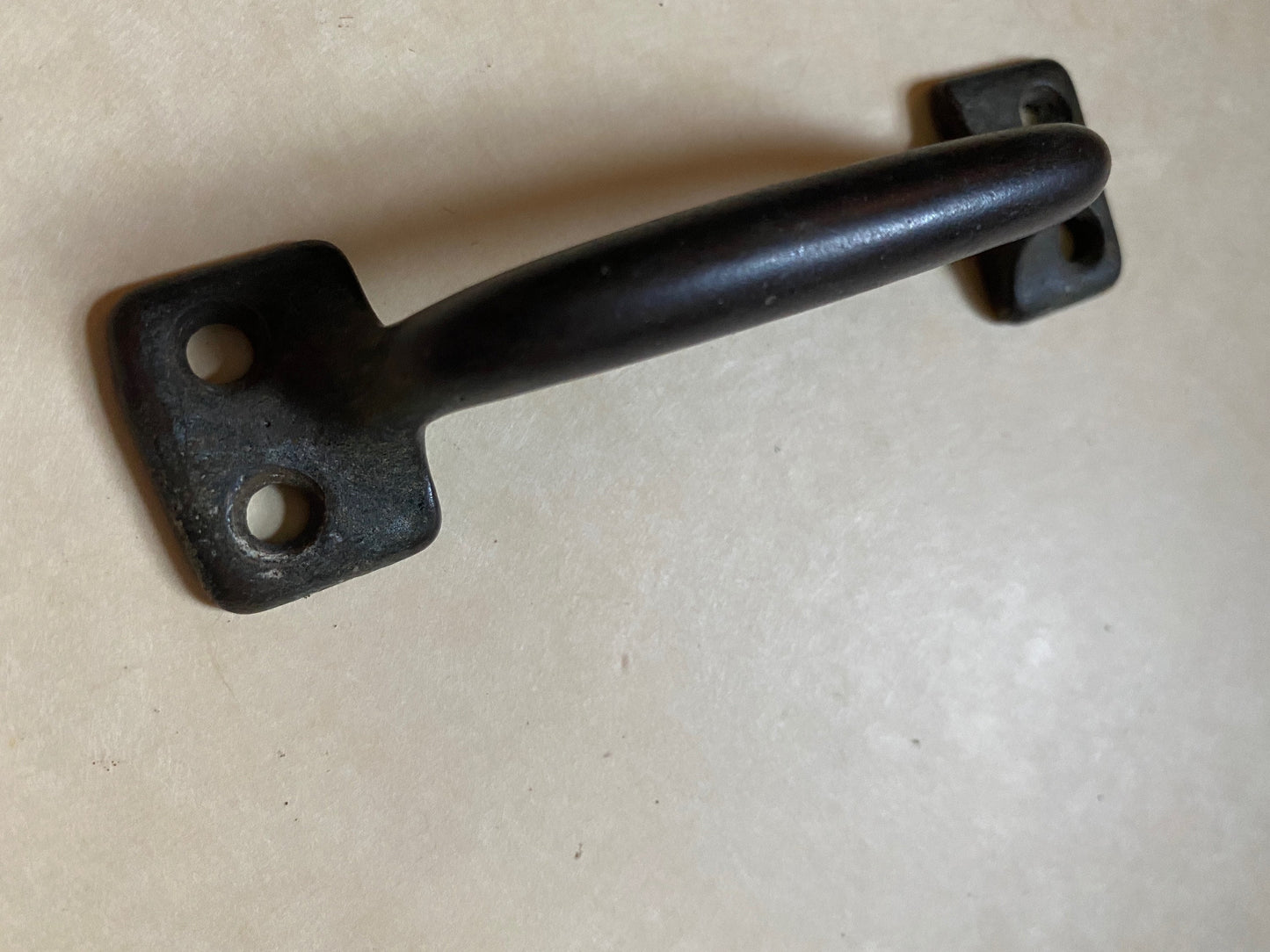 Choice: one window sash lift / vintage or antique / chrome brass cast iron copper clad / DIY reuse drawer pull handle 4”