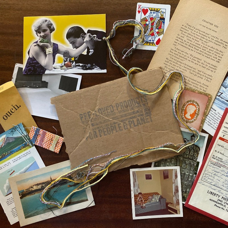 100% repurposed materials stitch kit