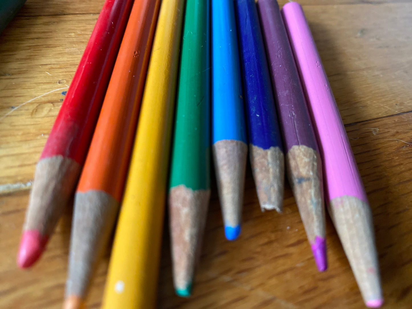 Stash builder: a rainbow of colored pencils