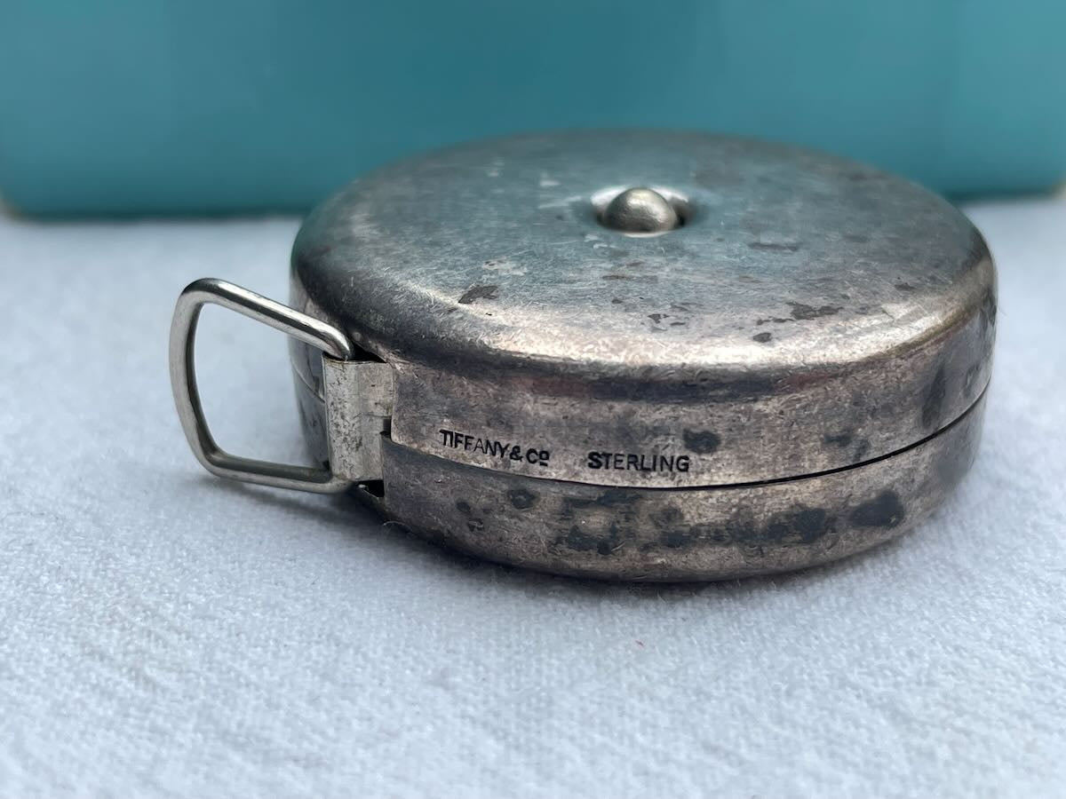 Tiffany & Co Sterling Silver Measuring Tape (Rare Lufkin collab)