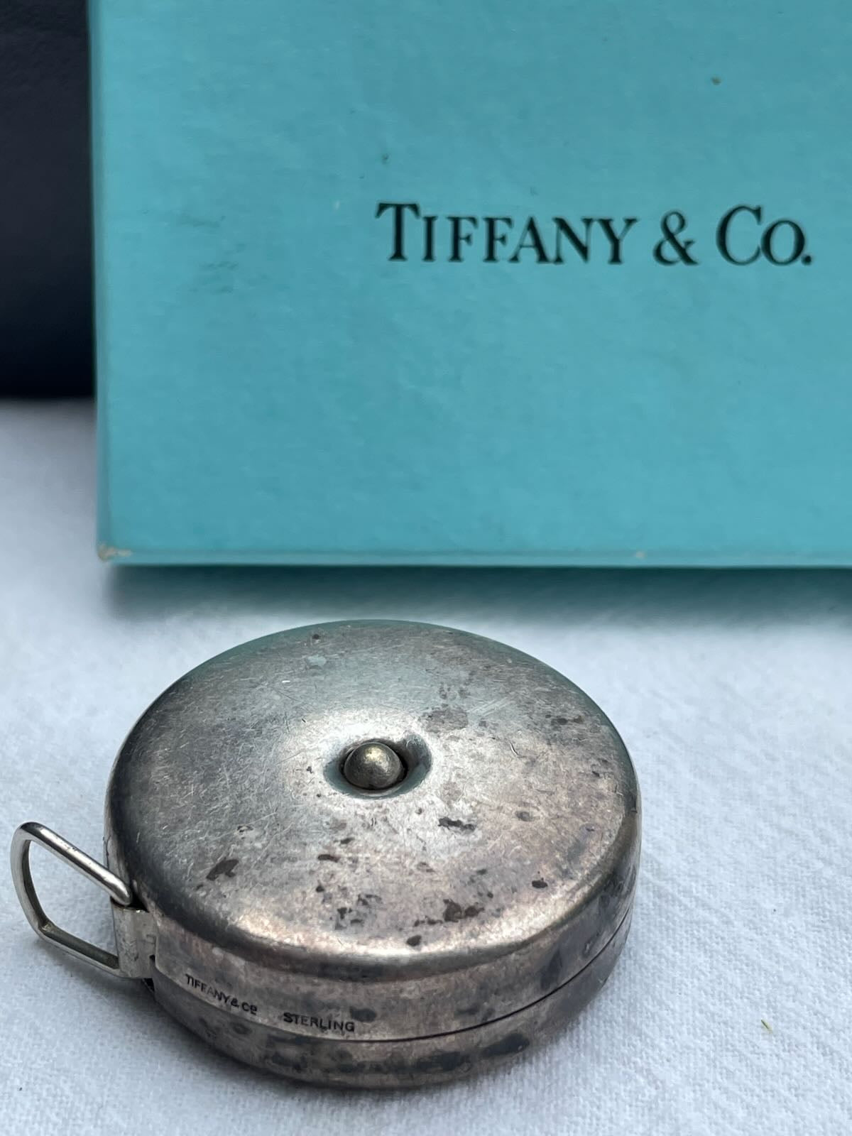 Tiffany & Co Sterling Silver Measuring Tape (Rare Lufkin collab)