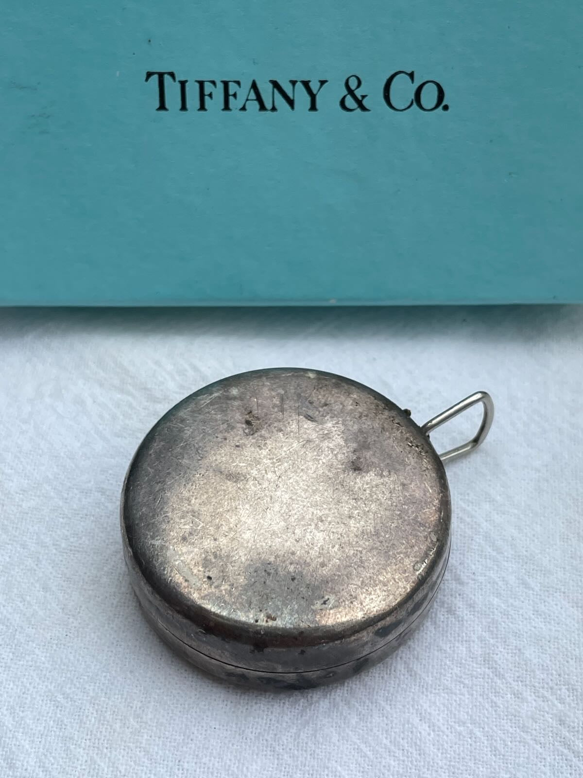 Tiffany & Co Sterling Silver Measuring Tape (Rare Lufkin collab)