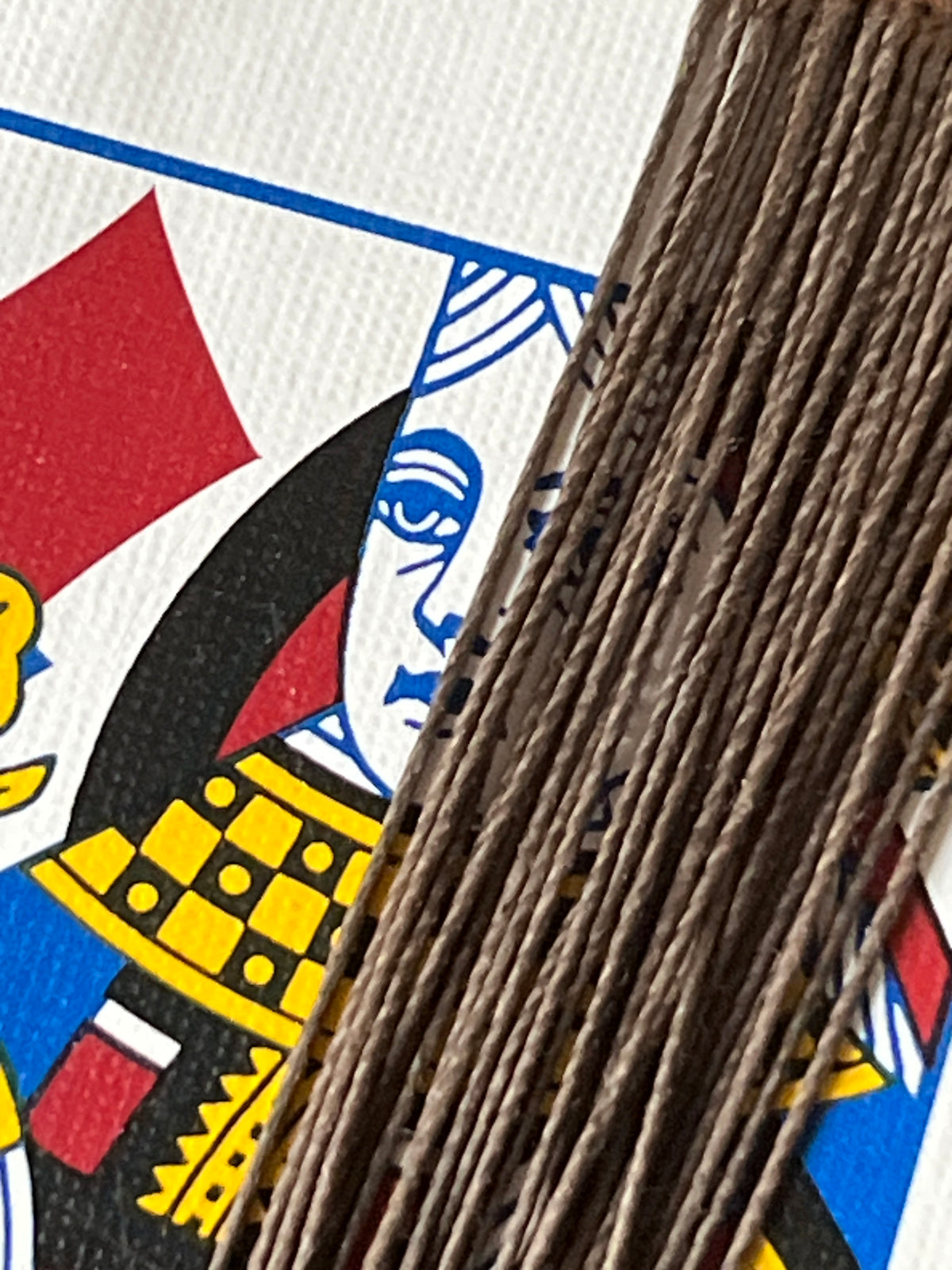 1940s–60s Kingston 10/3 Cotton Carpet Thread for MCM Era Restoration & Repair • Natural or Tobacco • Left Twist • 5 Yards