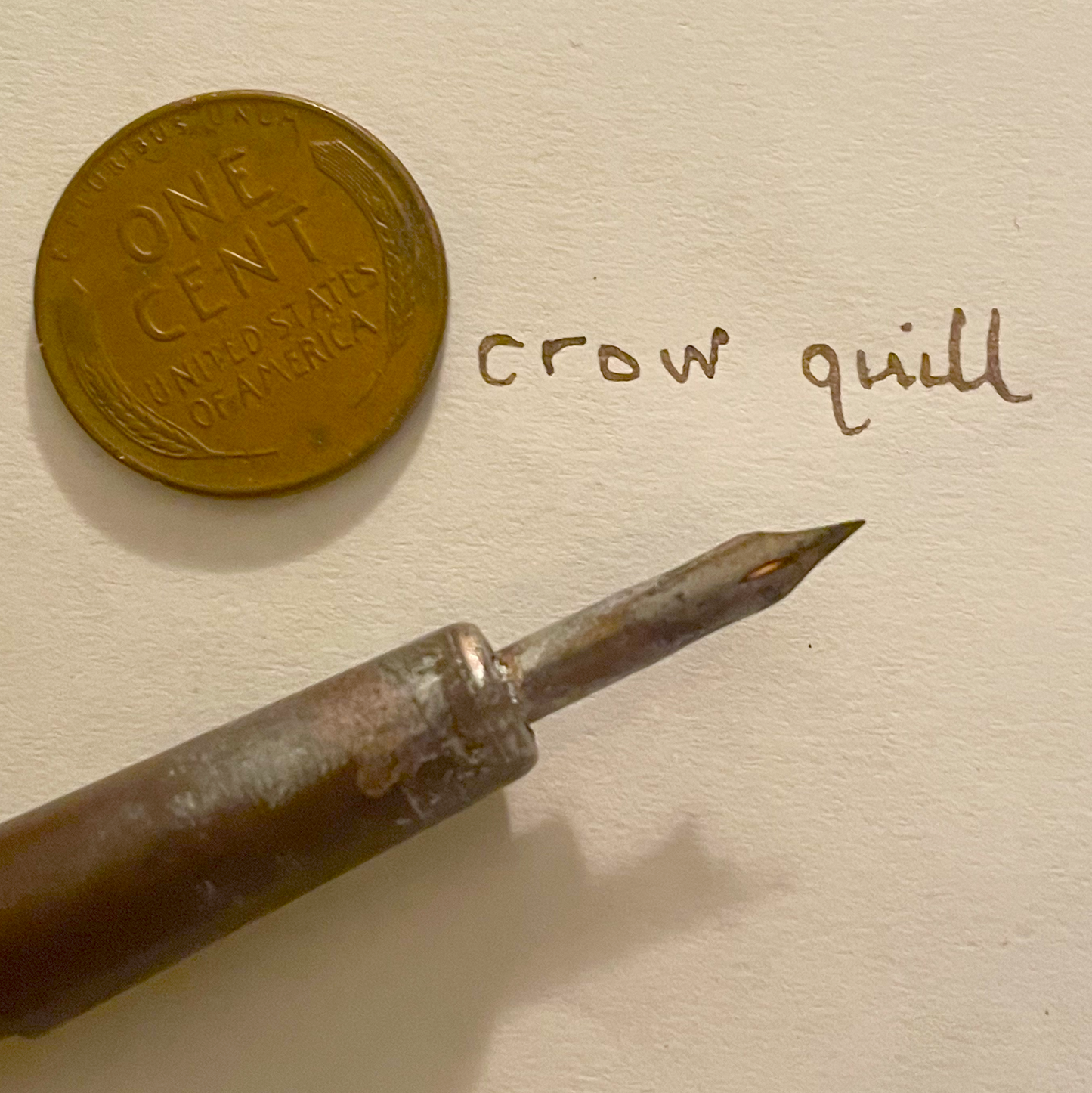 Crow Quill lithographic pen nib and penholder for drawing, manga, extra fine lines, mapping, crosshatch
