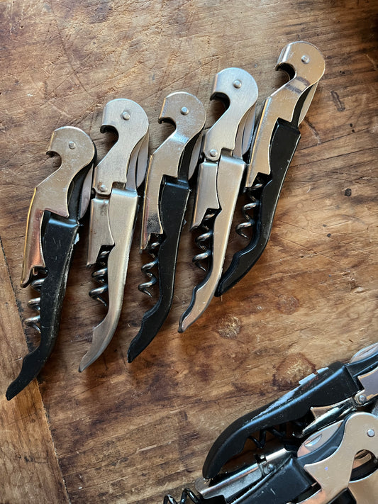 Vintage Waiter’s Corkscrews • Dealer’s Choice • Wine Key • Professional Wine Opener • Reused Sommelier Tool A