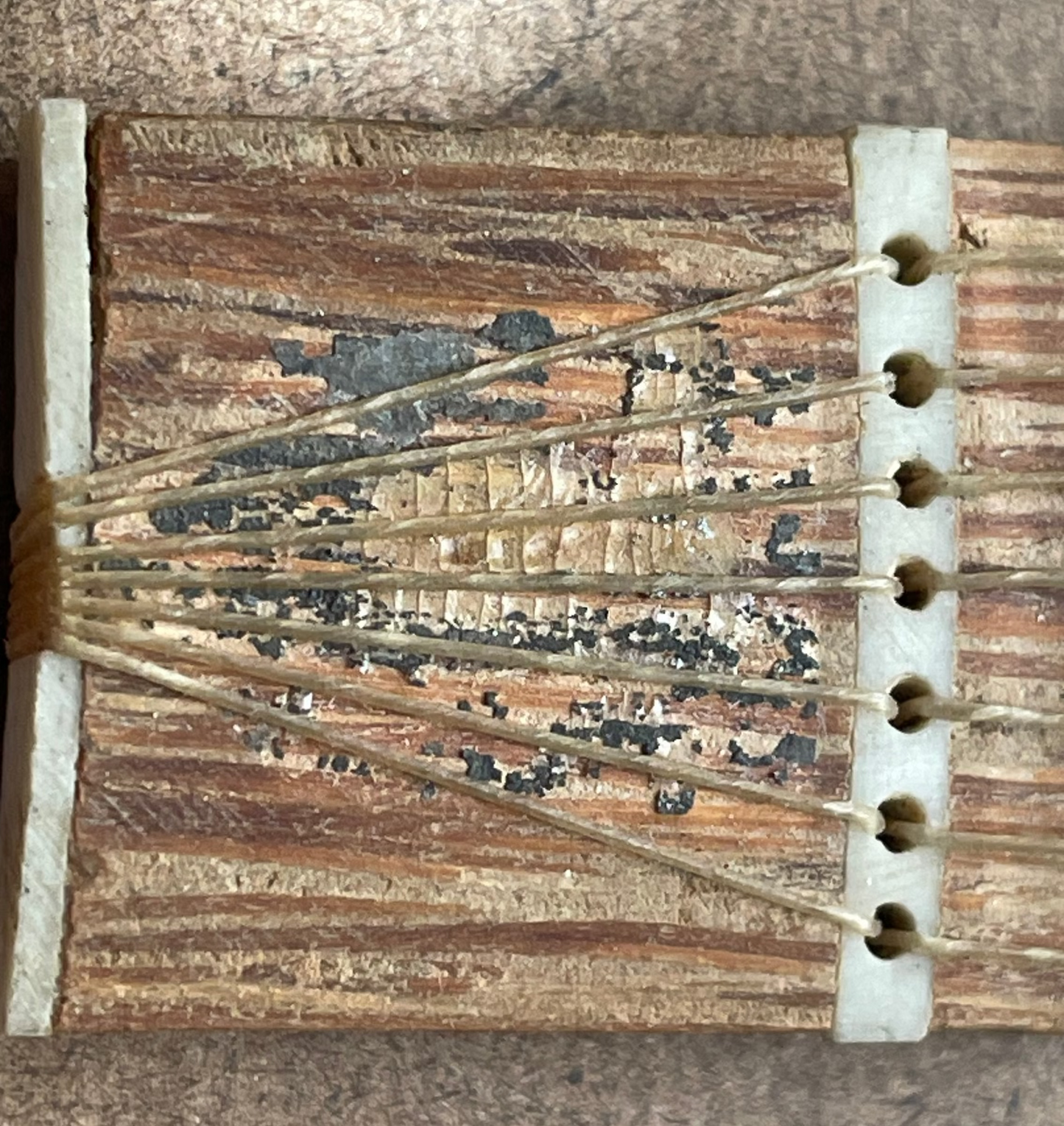 Vintage Japanese Miniature Sankyoku Instrument Set – Koto, Shamisen & Kokyū