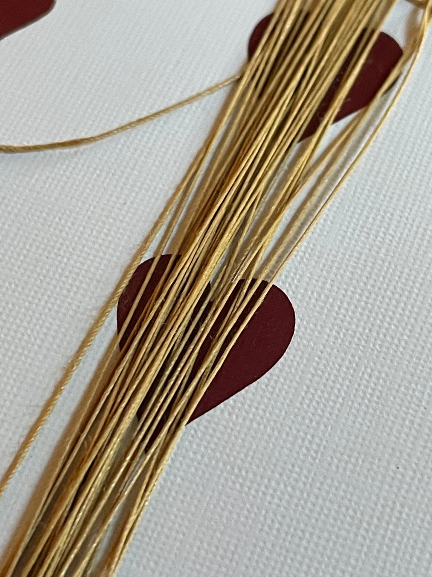 Vintage Conso 20/4 Glacé Cotton Thread | 5 Yards | Strong Polished Utility Thread for Repair, Upholstery & Bookbinding