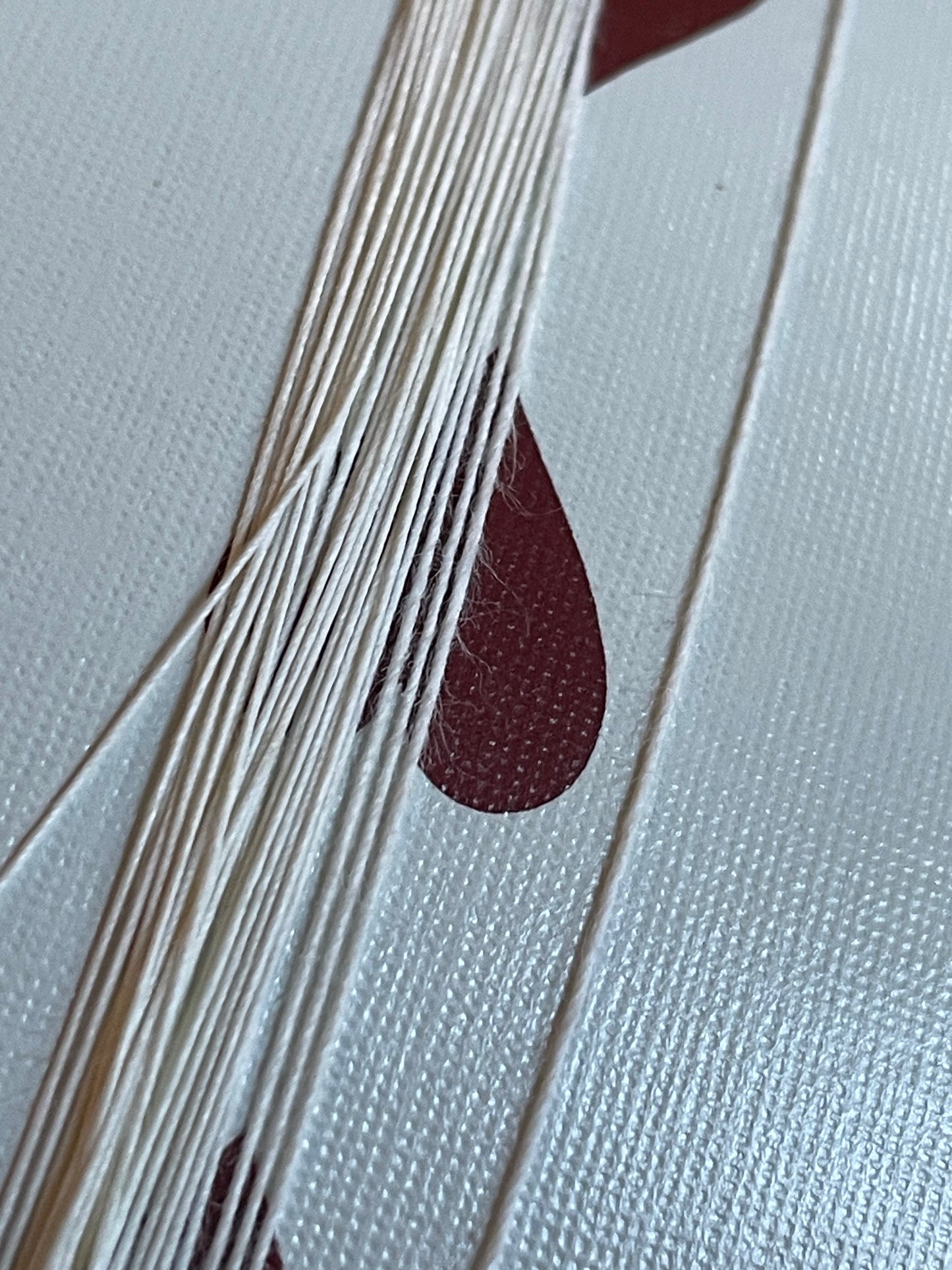 Vintage Conso 20/4 Glacé Cotton Thread | 5 Yards | Strong Polished Utility Thread for Repair, Upholstery & Bookbinding