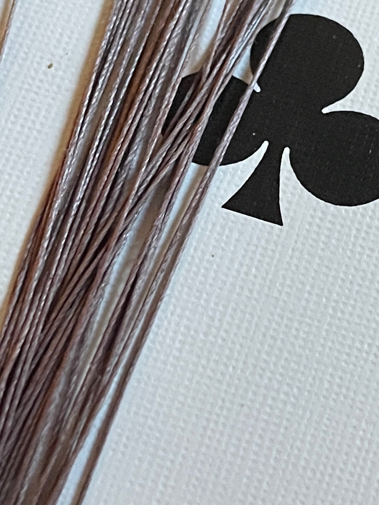Vintage Conso 20/4 Glacé Cotton Thread | 5 Yards | Strong Polished Utility Thread for Repair, Upholstery & Bookbinding