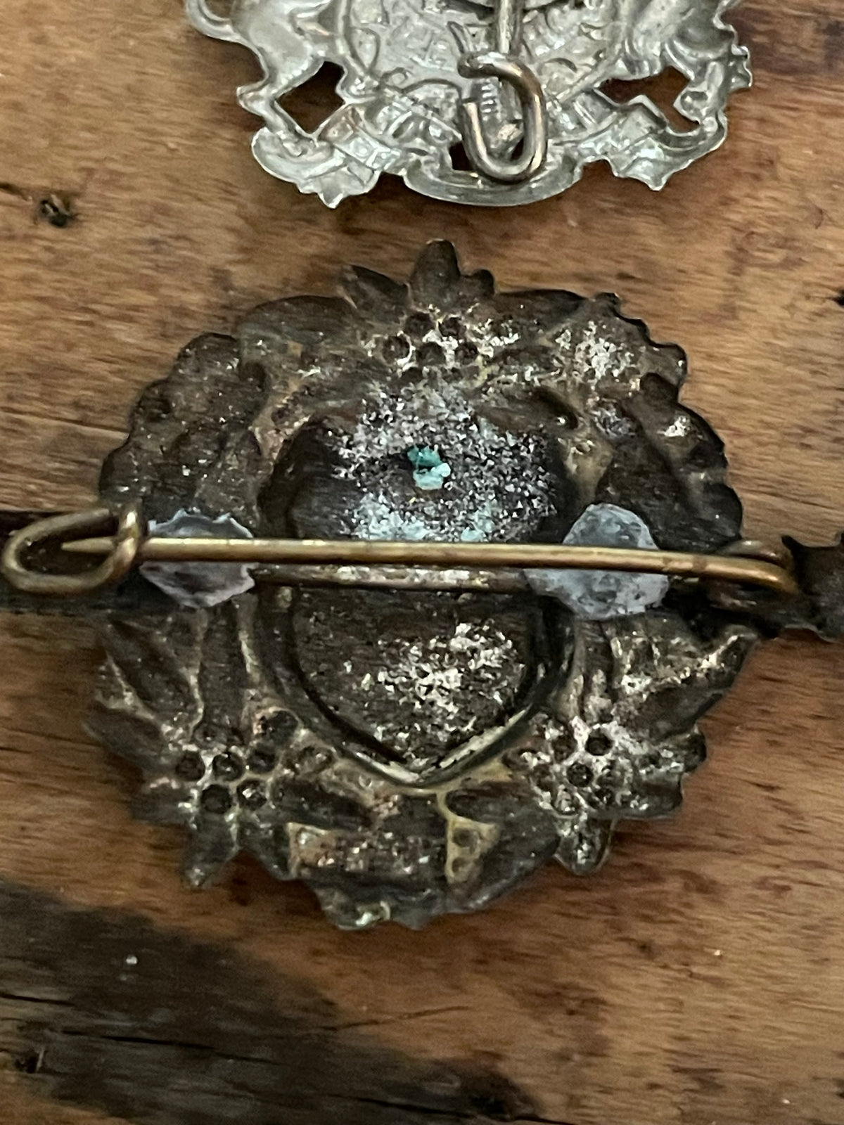Vintage Austrian Salzburg & Österreich Souvenir Brooch Pair — Alpine Travel Pins