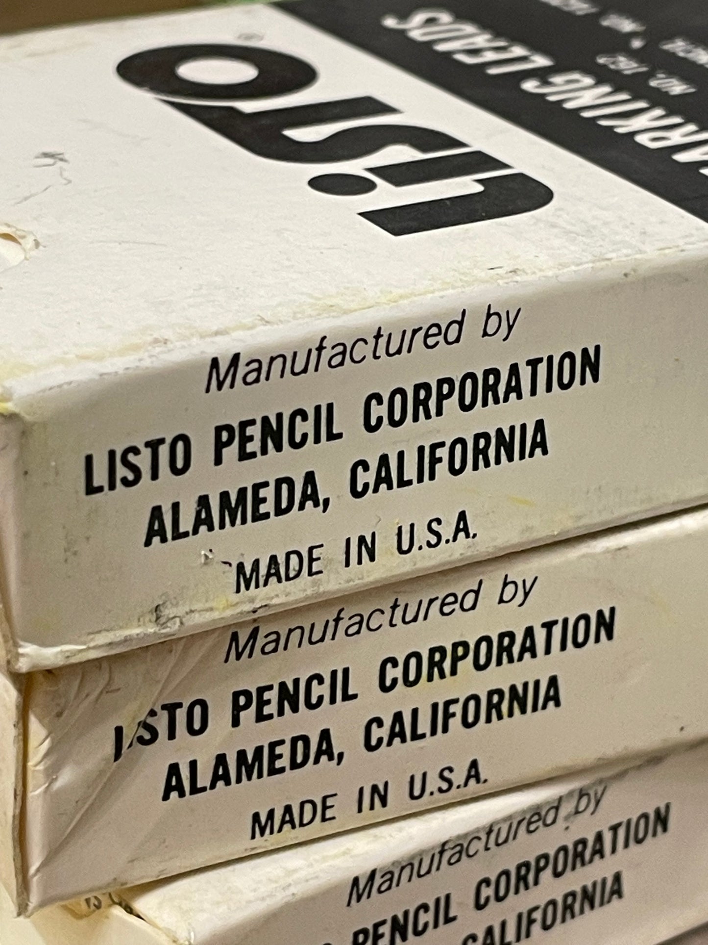 Refill Listo Marking Leads #162 for Listo Pencil #1620 • Pick Black, Red, Green, Blue, Yellow, White • Grease Pencil • China Marker