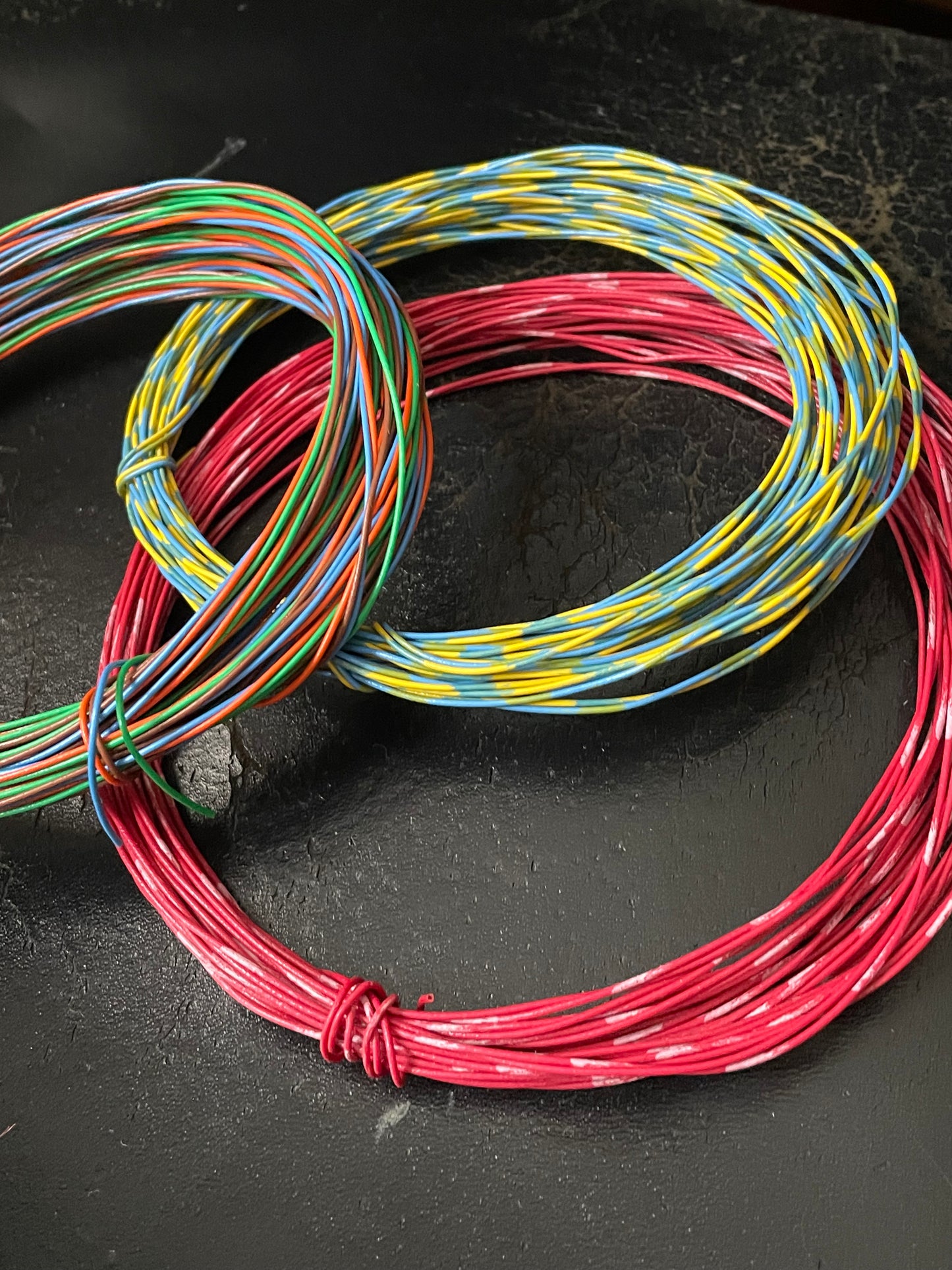 5 yards of Ma Bell's telephone wire, 24 AWG, circa 1981