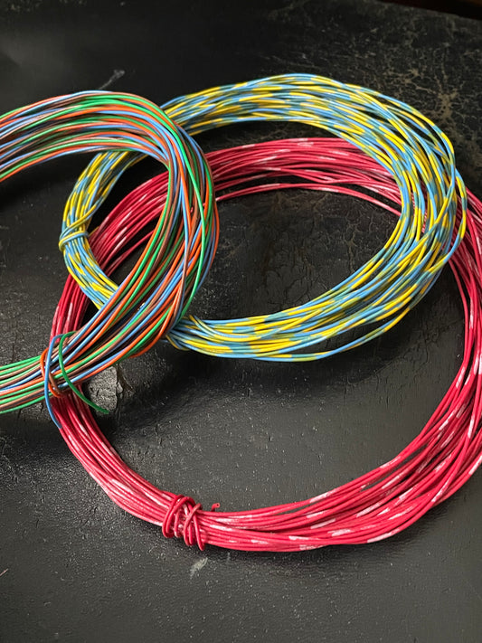 5 yards of Ma Bell's telephone wire, 24 AWG, circa 1981