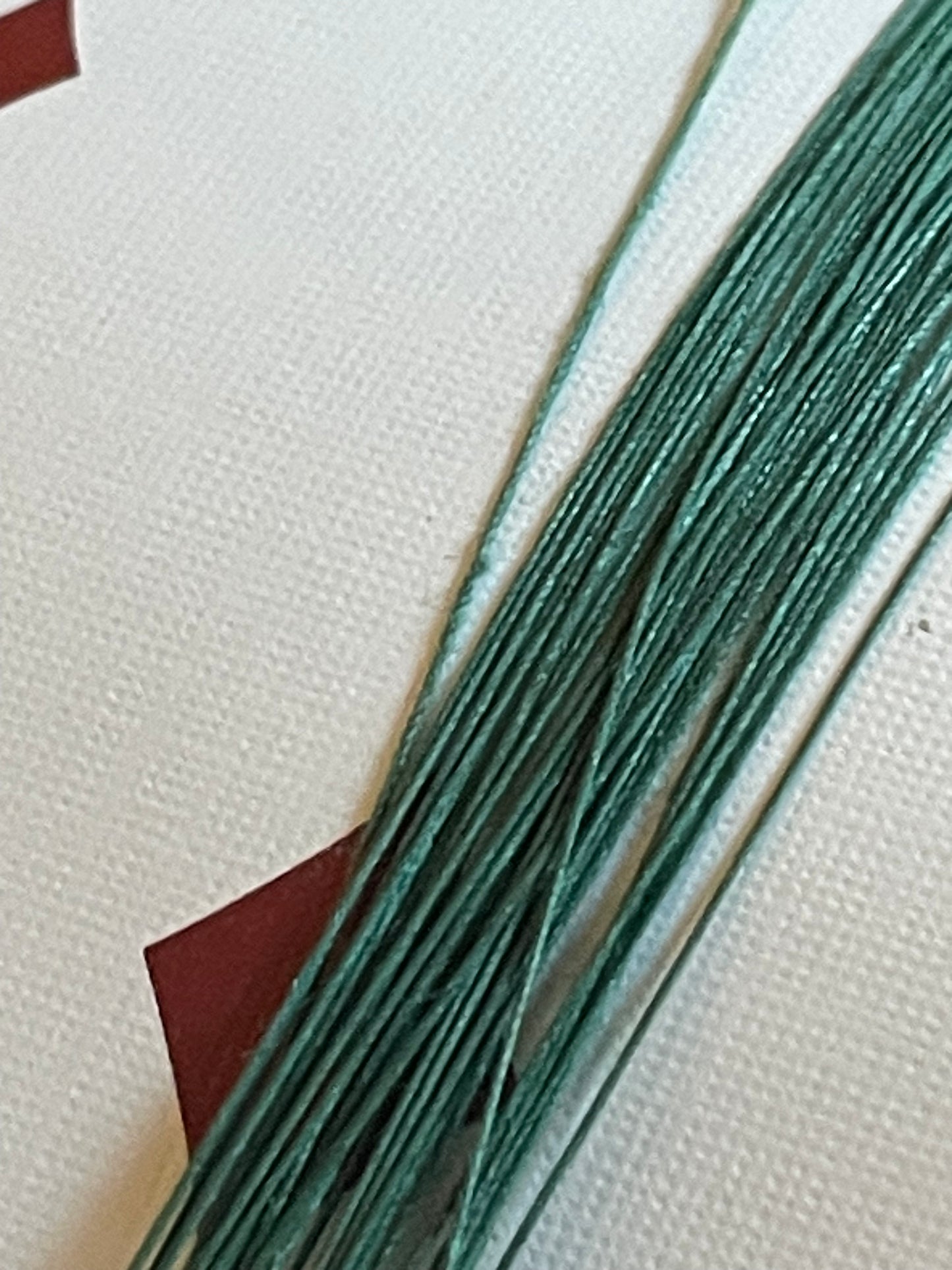 Vintage Conso 20/4 Glacé Cotton Thread | 5 Yards | Strong Polished Utility Thread for Repair, Upholstery & Bookbinding