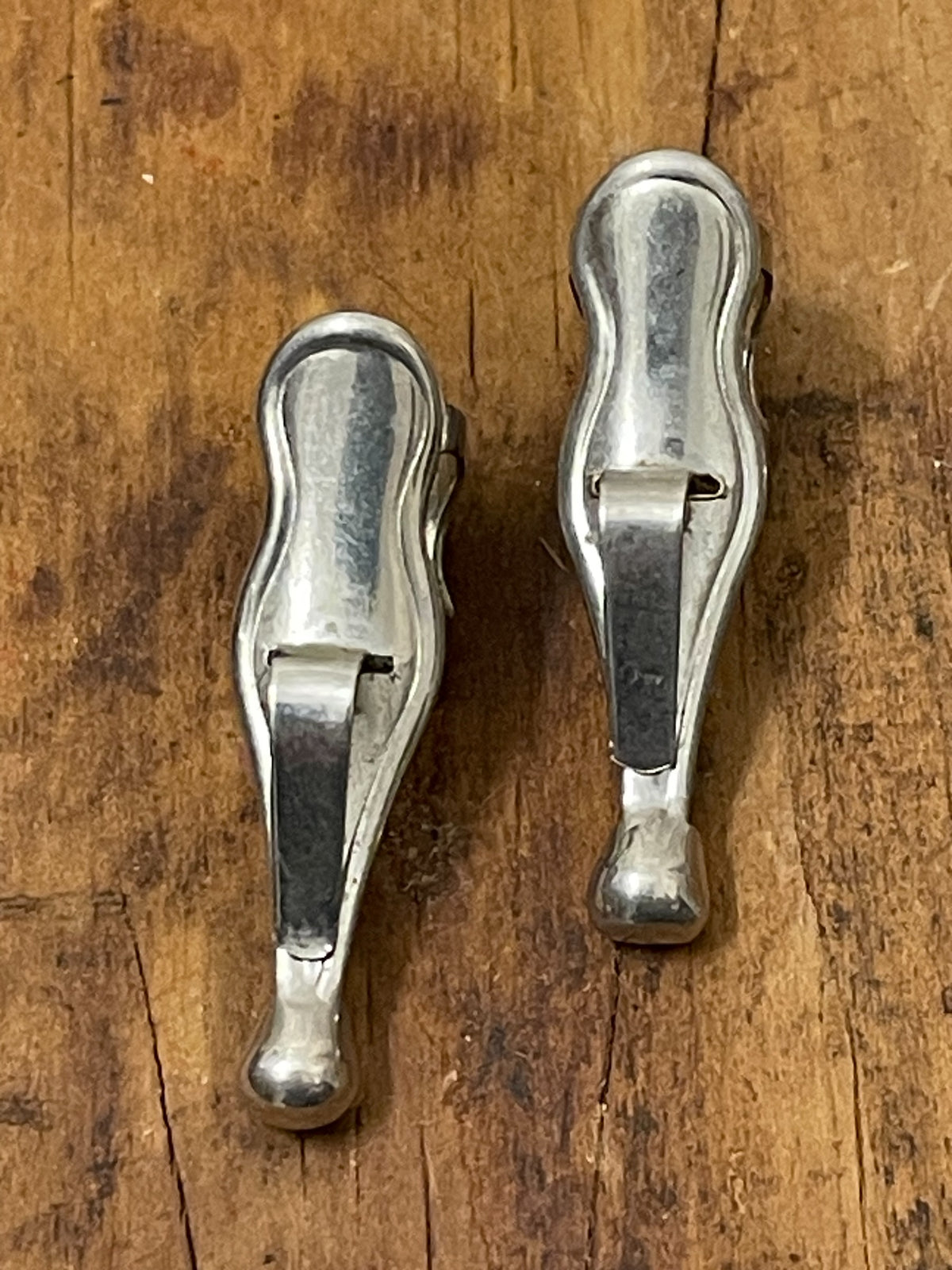 Vintage Pen & Pencil Clips — Set of Three, Including Lindy