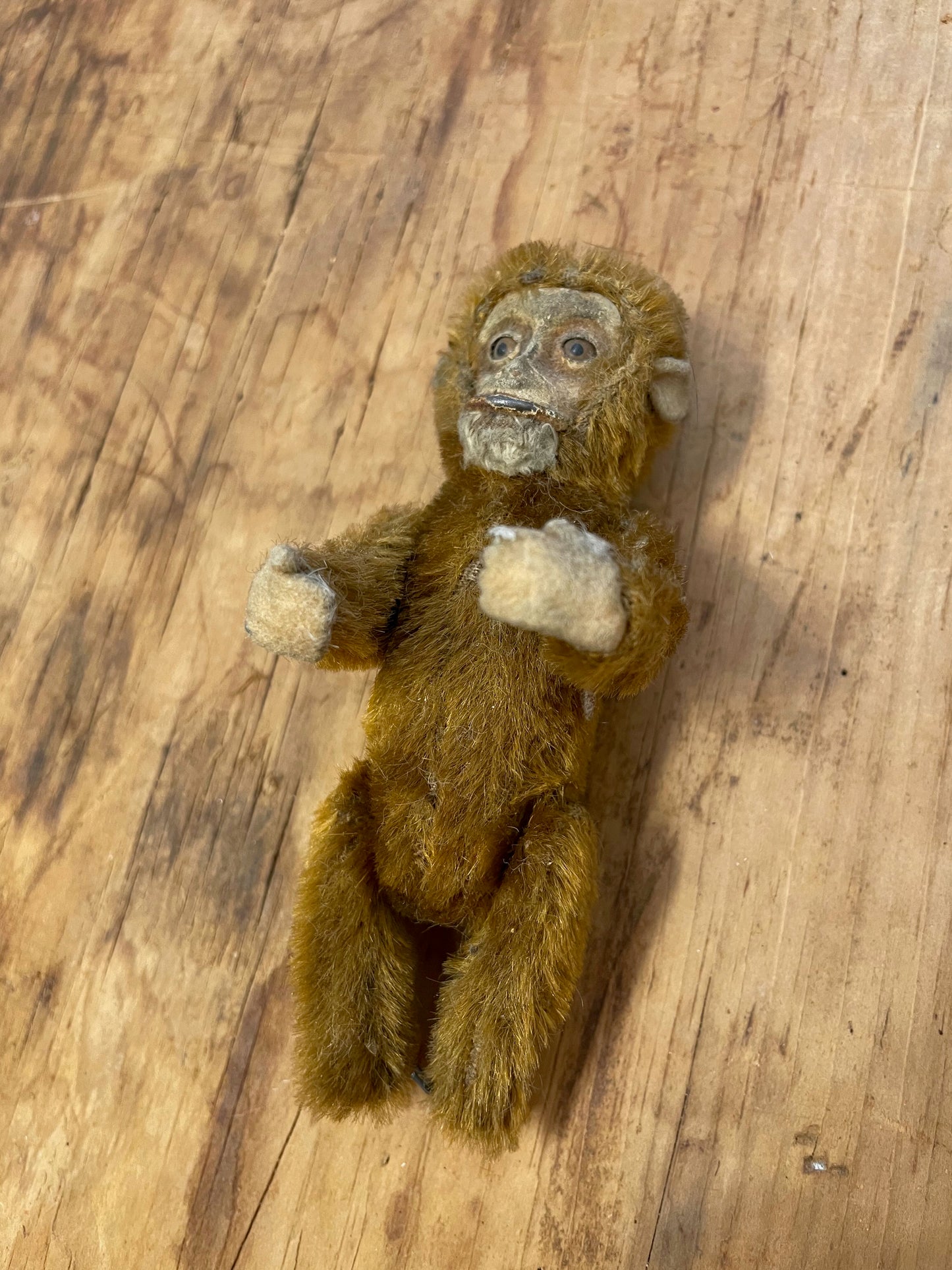 Vintage Plush Monkey Toy