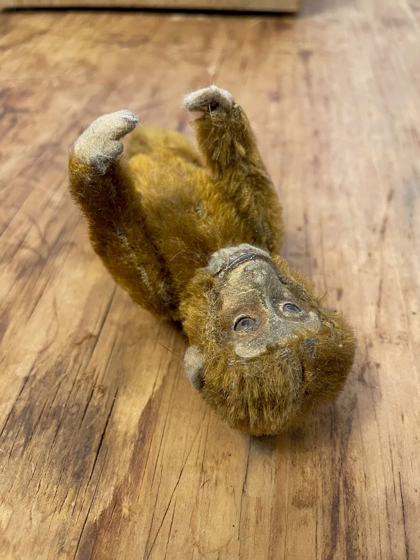 Vintage Plush Monkey Toy