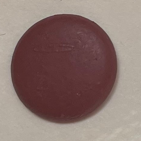 One Dozen Vivid Vintage Upholstery Tacks Leatherlike ("Leatherene") Finish • New Old Stock • Midcentury Industrial Supply