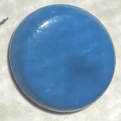 One Dozen Vivid Vintage Upholstery Tacks Leatherlike ("Leatherene") Finish • New Old Stock • Midcentury Industrial Supply