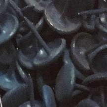 One Dozen Vivid Vintage Upholstery Tacks Leatherlike ("Leatherene") Finish • New Old Stock • Midcentury Industrial Supply