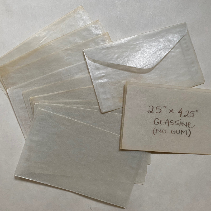 One dozen petite pocket envelopes