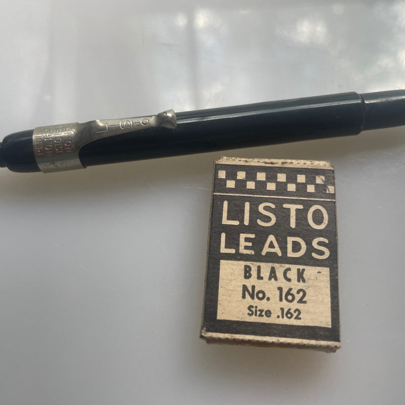 Vintage Listo Mechanical China Marker + Replacement Leads