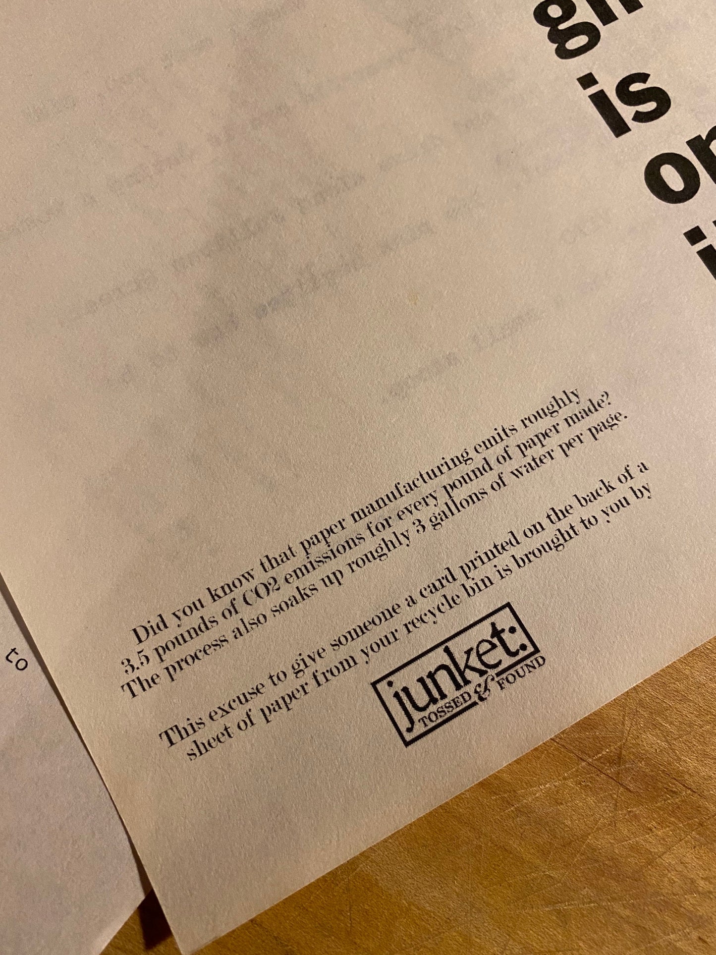 Printable card: Your gift is on its way. Supply chains be damned! Last Minute Digital Download for averting gifting shame