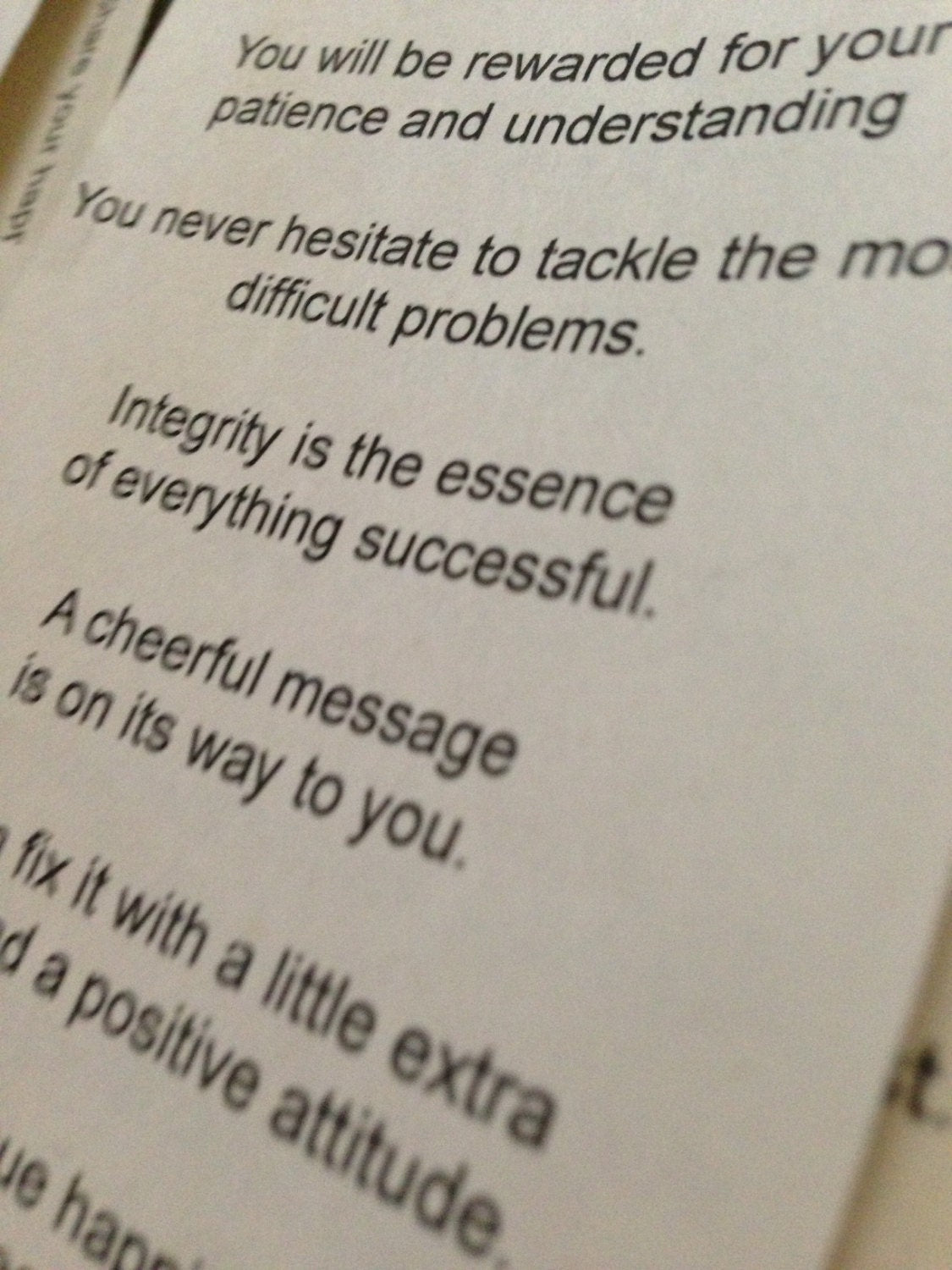 Digital Download - 65 Fortune Cookie Fortunes • Make your own fortune cookies!